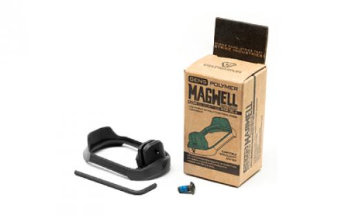 Strike Industries Strike Magwell, Fits Glock 19/23 Gen 5, Polymer, Black SI-G5-MAGWELL-19