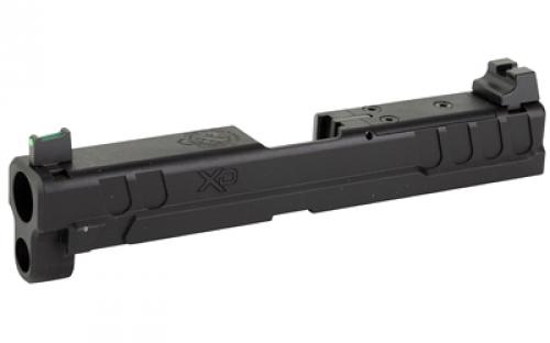 Springfield XD Slide Assembly, W/ OSP Plate, Fits 4" 9MM Springfield XD, Anodized Finish, Black XD4901