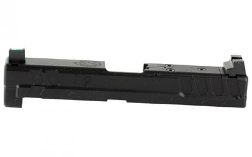 Springfield XD Slide Assembly, W/ Barrel, Recoil Assembly, OSP Plate, Fits 4" 9MM Springfield XD, Anodized Finish, Black XD4902