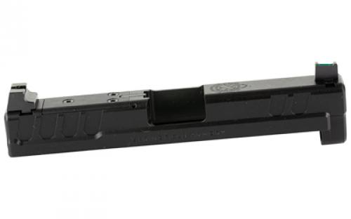 Springfield XD Slide Assembly, W/ Barrel, Recoil Assembly, OSP Plate, Fits 4" 9MM Springfield XD, Anodized Finish, Black XD4902