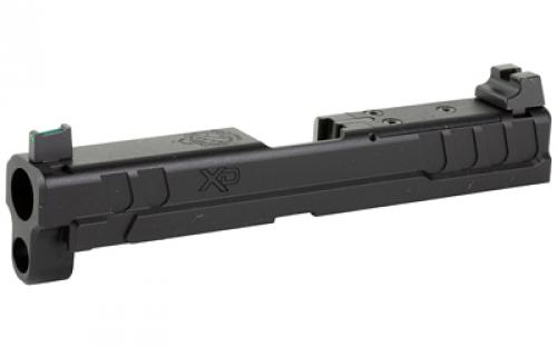 Springfield XD Slide Assembly, W/ Barrel, Recoil Assembly, OSP Plate, Fits 4" 9MM Springfield XD, Anodized Finish, Black XD4902
