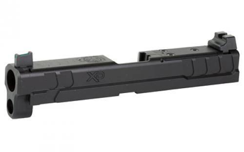 Springfield XD Slide Assembly, W/ Crimson Trace CT1500 Red Dot, Fits 4" 9MM Springfield XD, Anodized Finish, Black XD4903