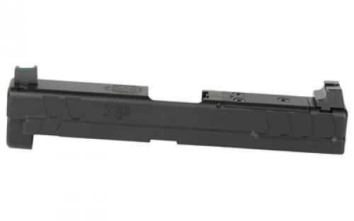 Springfield XD Slide Assembly, W/ Crimson Trace CT1500 Red Dot, Fits 4" 9MM Springfield XD, Anodized Finish, Black XD4903