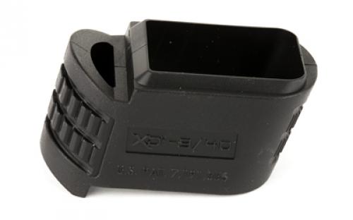 Springfield XDM, X-tension, Magazine Extension, Compact Sleeve, XDM9/40, Backstrap 2, Black XDM5002C