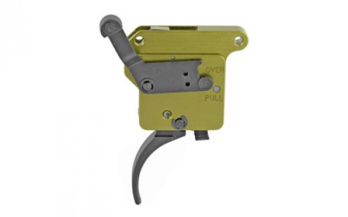 Timney Triggers Trigger, 2-4LBS Pull Weight, Fits Remington 700 With Safety, Adjustable, Thin Profile, Black Finish 510-V2THIN