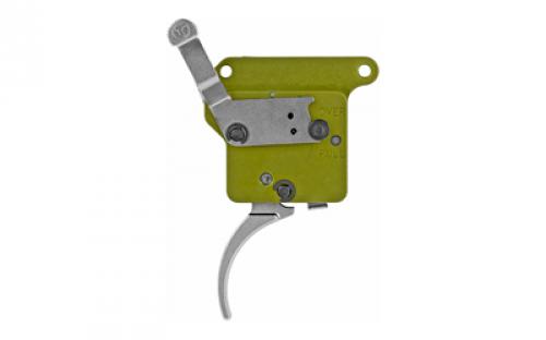 Timney Triggers Trigger, 1.5-4LBS Pull Weight, Fits Remington 700 With Safety, Adjustable, Thin Profile, Nickel Finish 512-V2THIN