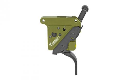 Timney Triggers Trigger, 1.5-4 Lbs, Fits Rem 700 Straight Trigger, Adjustable, Black Finish 517-V2