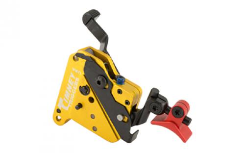 Timney Triggers Remington 700 Calvin Elite Trigger, With Safety, Adjustable Trigger Shoe, Red Finish, Adjustable Trigger Pull 8oz-2lbs 520CE-A