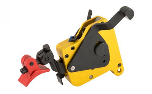 Timney Triggers Remington 700 Calvin Elite Trigger, With Safety, Adjustable Trigger Shoe, Red Finish, Adjustable Trigger Pull 8oz-2lbs 520CE-A