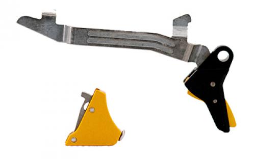 Timney Triggers Alpha Competition Trigger, Anodized Finish, Gold, Fits Gen 5 - G17, G19, G34 ALPHA GLOCK 5 - GOLD