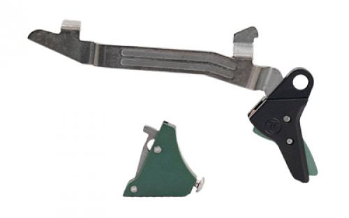Timney Triggers Alpha Competition Trigger, Anodized Finish, Green, Fits Gen 5 - G17, G19, G34 ALPHA GLOCK 5 - GREEN