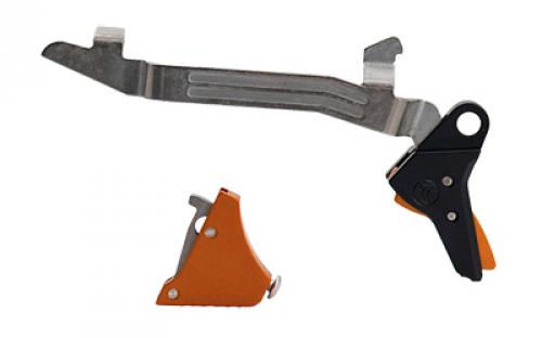 Timney Triggers Alpha Competition Trigger, Anodized Finish, Orange, Fits Gen 5 - G17, G19, G34 ALPHA GLOCK 5 - ORANGE