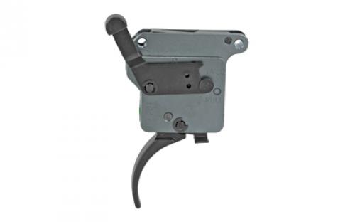 Timney Triggers "The Hit" Curved Trigger For Remington 700, Black Finish, Adjustable from 8oz.-2Lbs THE HIT