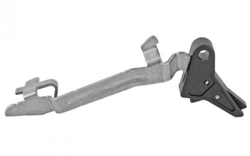 True Precision Axiom Trigger, Black, Fits the Following Gen 1-4 Glock Pistols Without Modification: 17, 17L, 18, 19, 22, 23, 26, 27, 31, 32, 33, 34, and 35 TP-GLKT2-BLBL