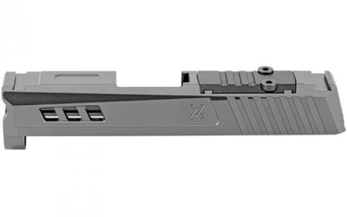 True Precision Axiom Slide, Stealth Grey, RMS Optic Cut & Cover Plate, Fits Sig P365 TP-P365S-A-RMS