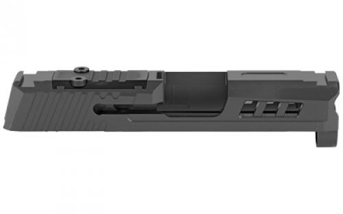 True Precision Axiom Slide, Black DLC, RMS Optic Cut & Cover Plate, Fits Sig P365 TP-P365S-BC-RMS