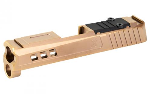 True Precision Axiom Slide, Fits Sig P365, Copper TiCN Finish, RMS Optic Cut & Cover Plate TP-P365S-C-RMS