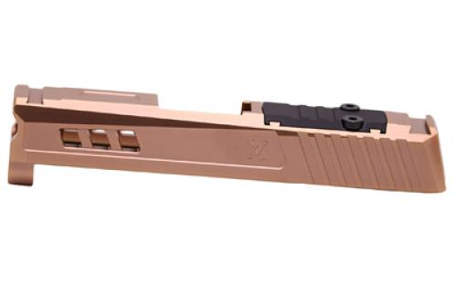 True Precision Axiom Slide, Fits P365XL, Copper TiCN Finish, RMS Optic Cut & Cover Plate TP-P365XLS-C-RMS