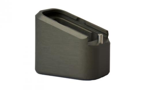 Taran Tactical Innovation Firepower, Base Pad, Gray Finish, Fits 9MM & 40SW Full Size Magazines, +5/6, Includes Extended Magazine Spring GBP940-05