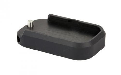 Taran Tactical Innovation Base Pad For Glock +0, 9/40 Double Stack, Black Finish GBP940-0S