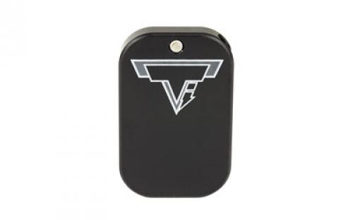 Taran Tactical Innovation Base Pad For Glock +0, 9/40 Double Stack, Black Finish GBP940-1S