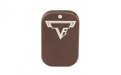 Taran Tactical Innovation Base Pad For Glock +0, 9/40 Double Stack, Coyote Bronze Finish GBP940-6S
