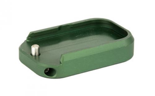 Taran Tactical Innovation Base Pad For Glock +0, 9/40 Double Stack 9/40, OD Green Finish GBP940-7S