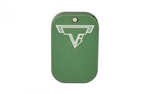 Taran Tactical Innovation Base Pad For Glock +0, 9/40 Double Stack 9/40, OD Green Finish GBP940-7S
