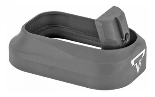 Taran Tactical Innovation Aluminum Competition Mag Well, For Glock 17/22/34/35 Gen 4, Flat Black Finish GMW4-A00