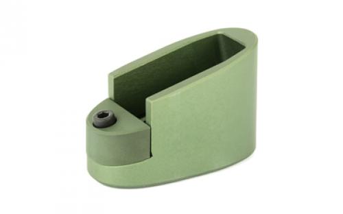 Taran Tactical Innovation Firepower Base Pad, Fits M&P Shield 9mm & 40SW, +1/+2, OD Green MPSB940-07
