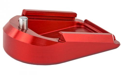 Taran Tactical Innovation Firepower Base Pad For Sig Sauer, Red Finish, +2 P320-003