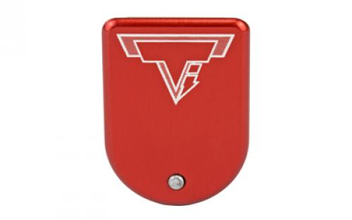 Taran Tactical Innovation Firepower Base Pad For Sig Sauer, Red Finish, +2 P320-003