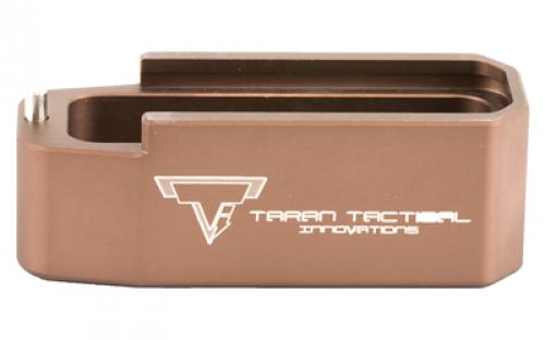Taran Tactical Innovation PMAG Base Pad for AR15, +5, Coyote Bronze Finish PMBP-06