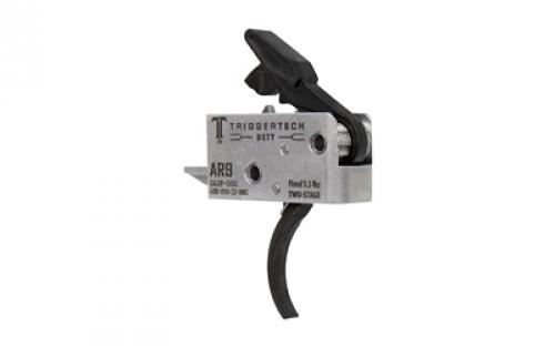 TriggerTech Duty, Curved Trigger, Two Stage, 3.5LB Pull, Fits AR-9, Anodized Finish, Black AH9-TDB-33-NNC