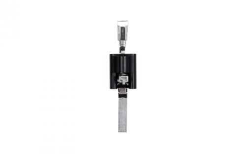 TriggerTech Trigger, Competitive Flat Trigger, Single Stage, 3LB Pull Weight, Stainless Finish Hammer and Trigger Shoe, Anodized Finish, Black, Fits AR-15 AR0-SBS-33-NNF