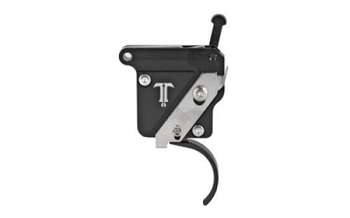 TriggerTech Trigger, 1.0-3.5LB Pull Weight, Fits Remington 700, Special Curved Trigger, Bolt Release Model, Right Hand, Adjustable, Black Finish, Includes Installation Tools, Instruction Book, & TriggerTech Patch R70-SBB-13-TBC