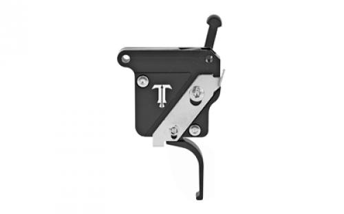 TriggerTech Trigger, 1.5-4LB Pull Weight, Fits Remington 700, Primary Flat Trigger, Bolt Release Model, Right Hand, Adjustable, Black Finish, Includes Installation Tools, Instruction Book, & TriggerTech Patch R70-SBB-14-TBF