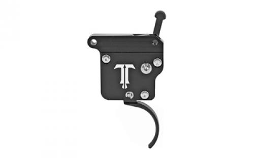 TriggerTech Trigger, 1.5-4LB Pull Weight, Fits Remington 700, Primary Curved Clean Trigger, Right Hand, Adjustable, Black Finish, Includes Installation Tools, Instruction Book, & TriggerTech Patch R70-SBB-14-TNC