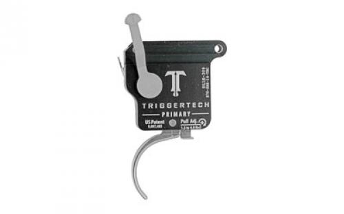 TriggerTech Trigger, 1.5-4LB Pull Weight, Fits Remington 700, Primary Curved Trigger, Bolt Release Model, Right Hand, Adjustable, Stainless Finish, Includes Installation Tools, Instruction Book, & TriggerTech Patch R70-SBS-14-TBC