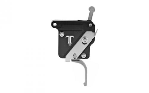 TriggerTech Trigger, 1.5-4LB Pull Weight, Fits Remington 700, Primary Flat Trigger, Bolt Release Model, Right Hand, Adjustable, Stainless Finish, Includes Installation Tools, Instruction Book, & TriggerTech Patch R70-SBS-14-TBF