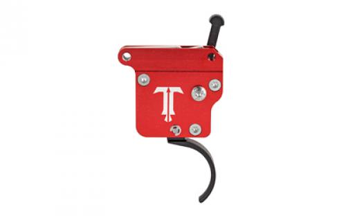 TriggerTech Trigger, 0.3-2.0LB Pull Weight, Fits Remington 700, Diamond Curved Clean Trigger, Right Hand, Adjustable, Black Finish, Includes Installation Tools, Instruction Book, & TriggerTech Patch R70-SRB-02-TNC