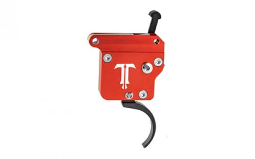 TriggerTech Trigger, 0.3-2.0LB Pull Weight, Fits Remington 700, Diamond Pro Clean Trigger, (Curved), Right Hand, Adjustable, Black Finish, Includes Installation Tools, Instruction Book, & TriggerTech Patch R70-SRB-02-TNP