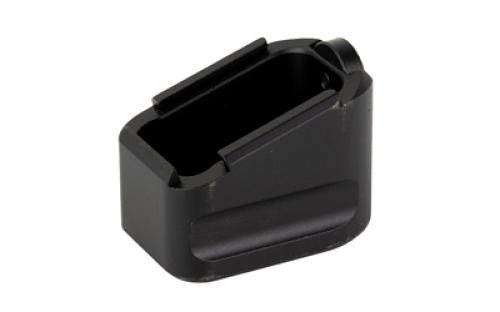 Warne Magazine Extension, Fits CZ 75, 9MM, +4, Black 3011