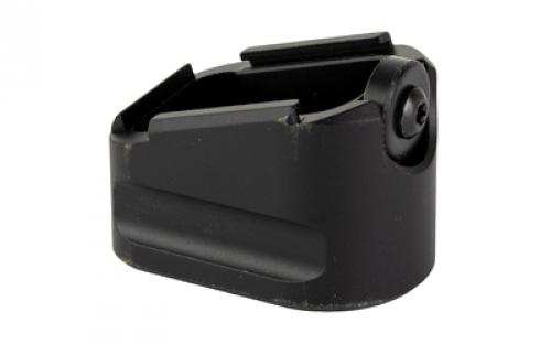 Warne Magazine Extension, Fits CZ 75, 9MM, +4, Black 3011