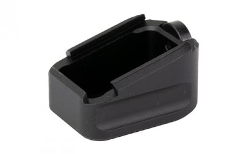 Warne Magazine Extension, Fits Sig Sauer P320, 9MM, +3, Black 3206