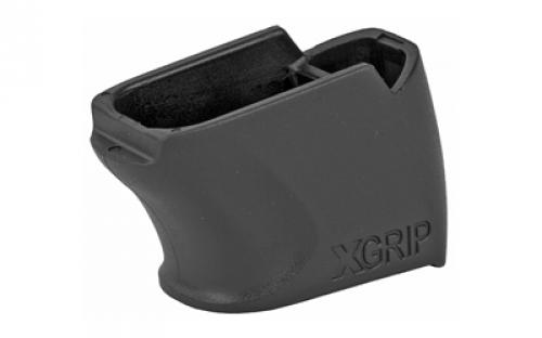 X-GRIP Magazine Spacer, Fits Glock 26/27 G5, Adds 7 Rounds, Black GL26-27-G5