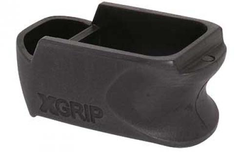 X-GRIP Magazine Spacer, Fits Glock 26/27, Glock 26 to Glock 19, Black GL26-27C