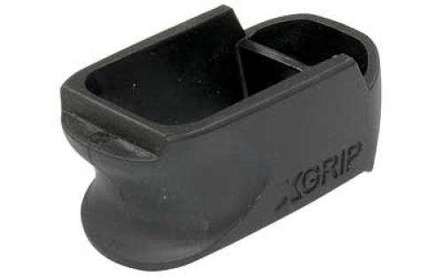 X-GRIP Magazine Spacer, Fits Glock 26/27, Glock 26 to Glock 19, Black GL26-27C