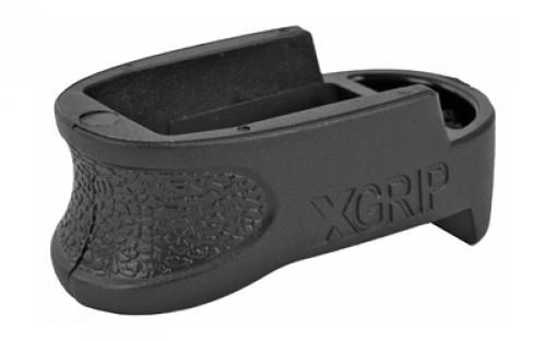 X-GRIP Magazine Spacer, Fits S&W M&P Compact 9mm 2.0, 9MM/40S&W, Adds 3 Rounds, Black SWMPC2.0