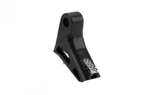 Zaffiri Precision FB, Trigger, Anodized Finish, Black Shoe, TiN Gold Safety and Trigger Bar, For Glock Gen 1-4 9/40 ZP.TRIG.BLK.G